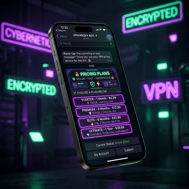 Telegram Бот Svoy Proxy